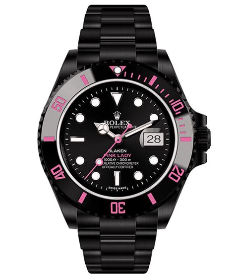 rolex pink lady blaken|Submariner Date Pink Lady .